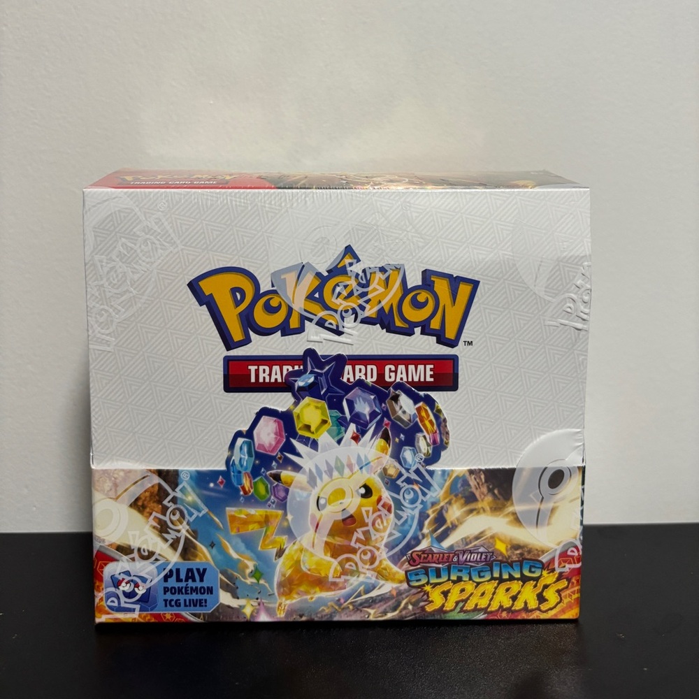 Pokémon Surging Sparks Booster Box 36 pack count sealed